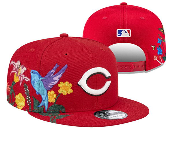 Cincinnati Reds Stitched Snapback Hats 027